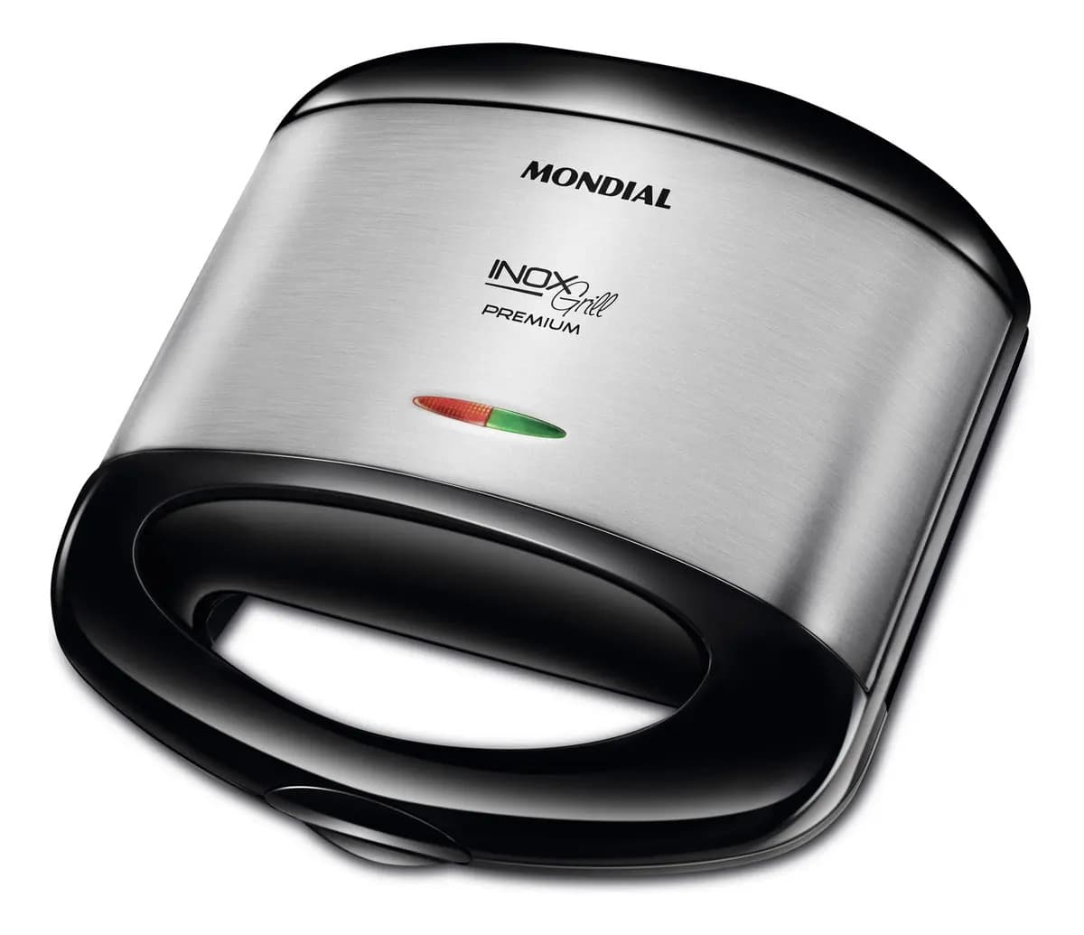 Grill e Sanduicheira Premium, Mondial, 800W - S-07