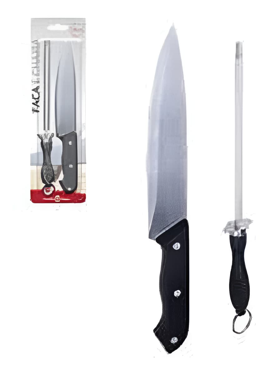 Kit Churrasco Faca E Chaira