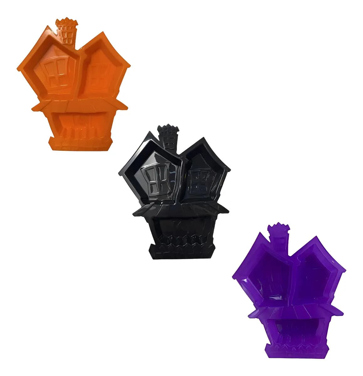Kit 3 Bandeja Petisqueira Enfeite Mesa Decoração Halloween