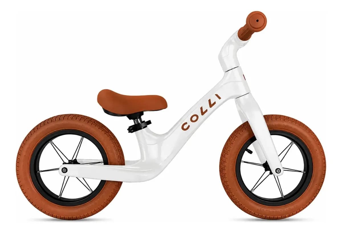 Bicicleta De Equilíbrio Colli Pitukinha Balance Cor Branco