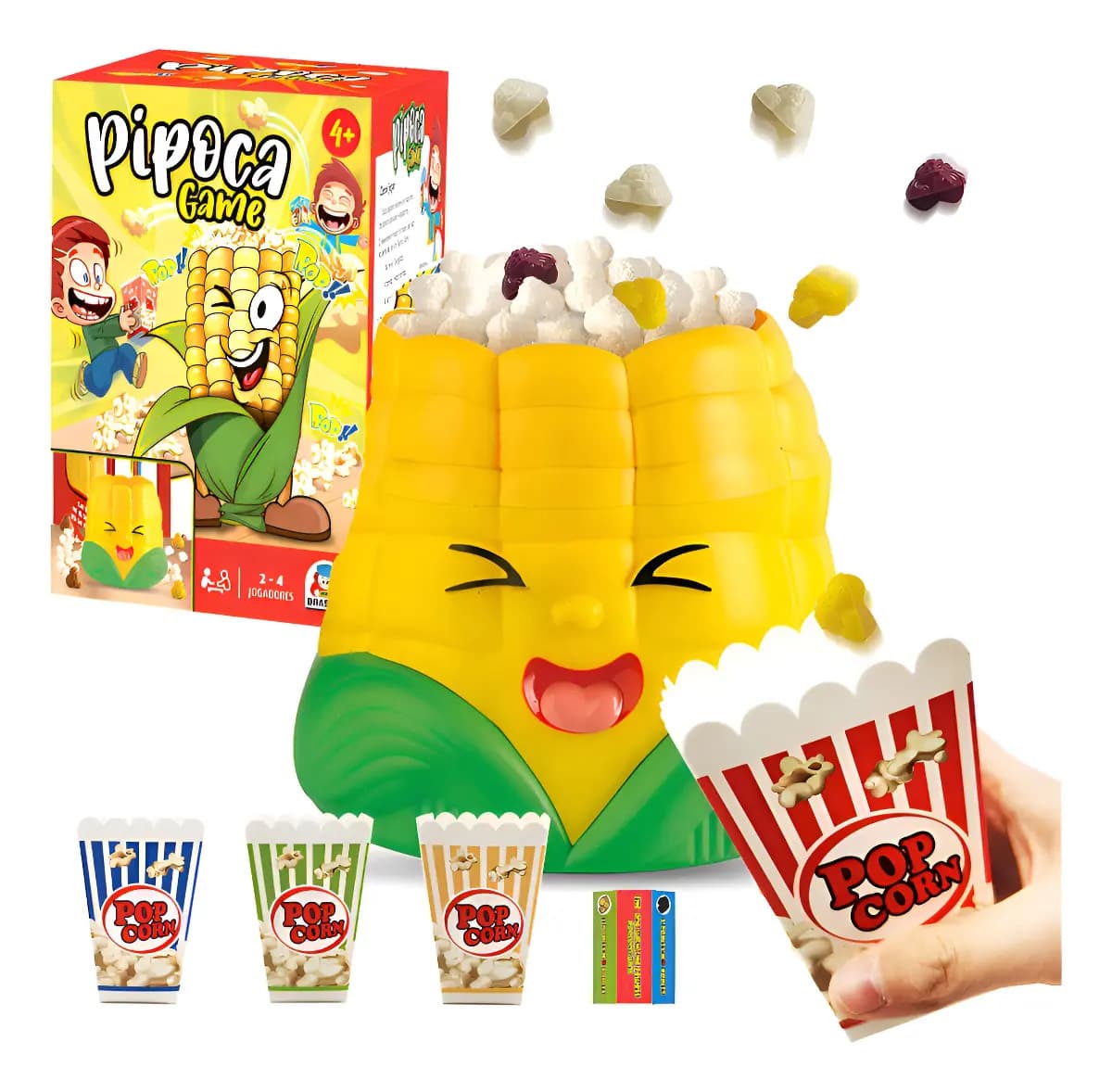 Jogo Tabuleiro Pipoca Game Pula Pula Pipoquinha