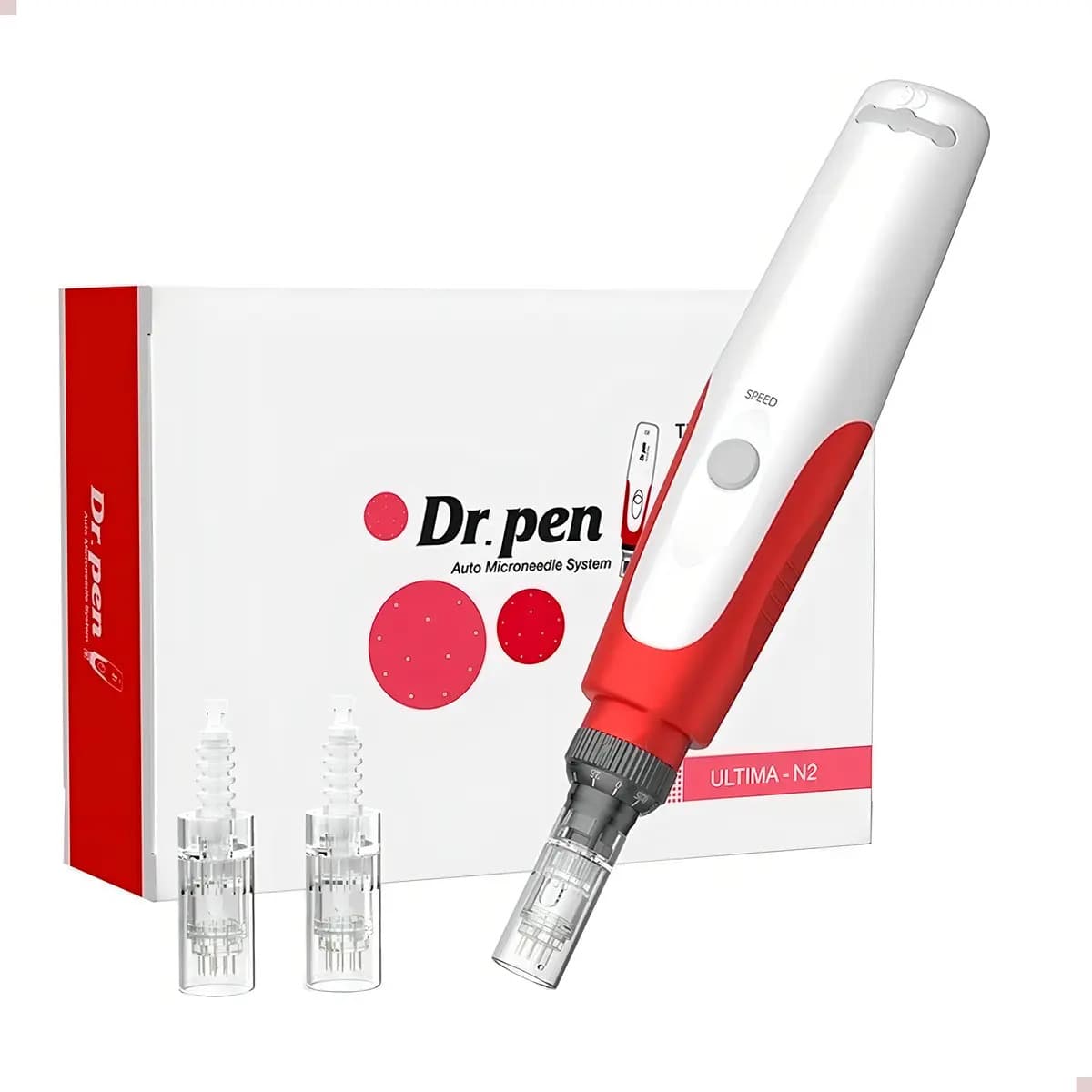 Caneta Dermapen Elétrica Dr. Pen N2 Microagulhamento 0.25-2.5mm Titânio