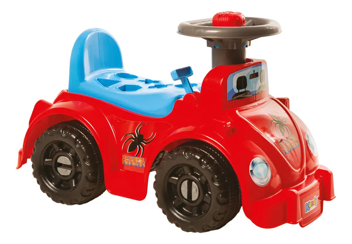Brinquedo Bebê Carrinho Andador Interativo Ketokinha 1 Ano Cor Homem Aranha