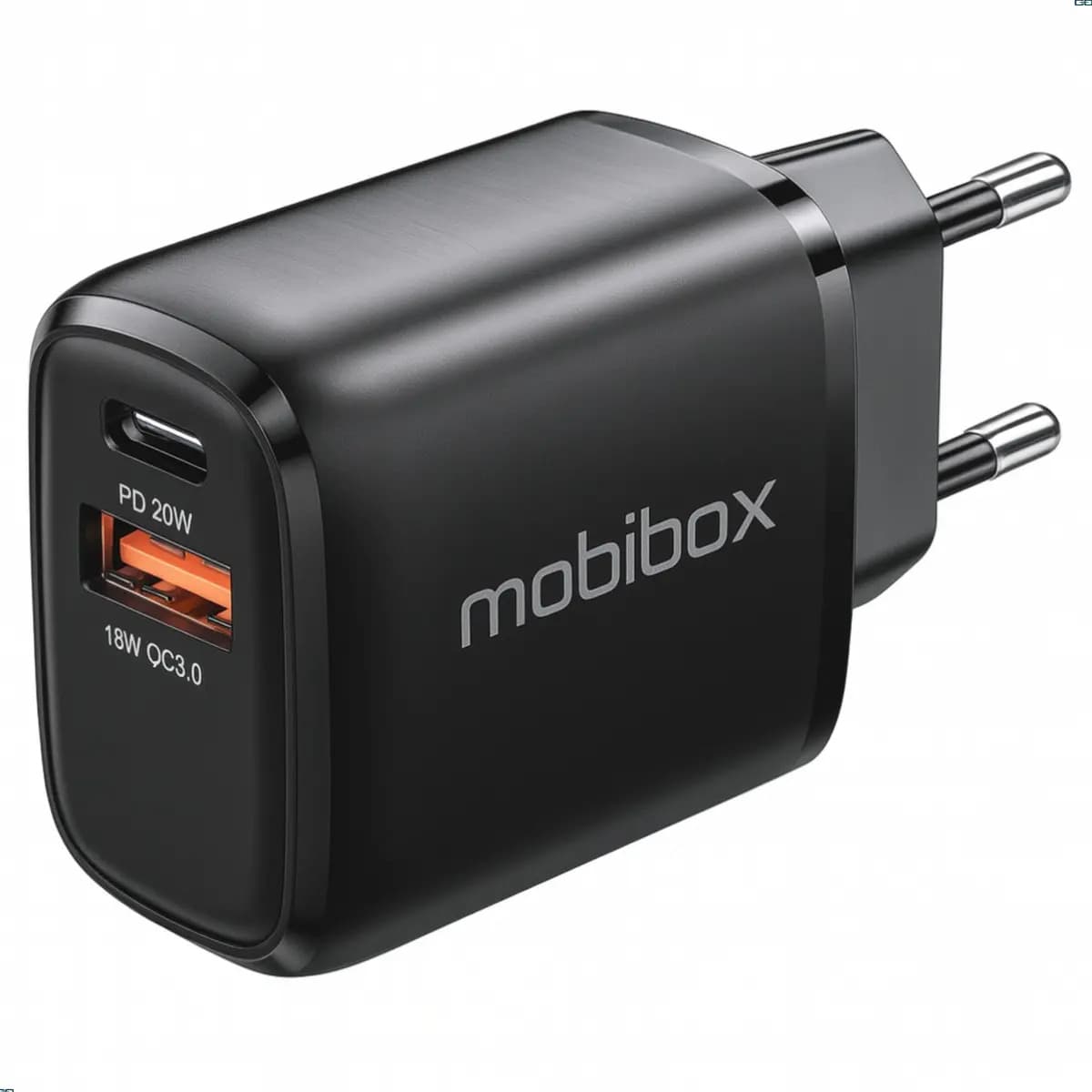 Carregador Tomada Parede Celular Universal - QC Usb 3.0 + PD Usb-C 3a 38w - Ultra Rápido Turbo - Waycon