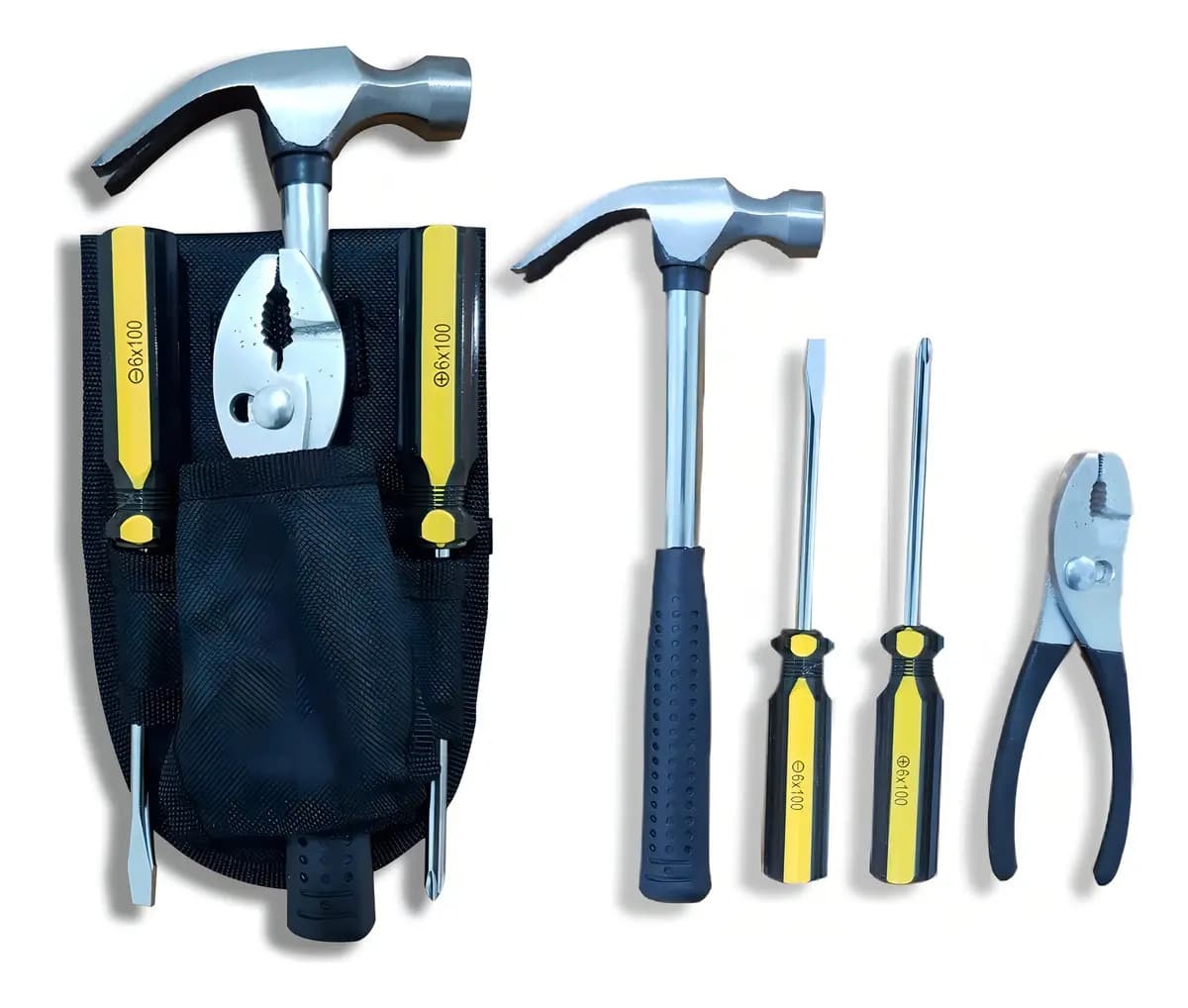 Kit Jogo De Ferramentas 4 Peças Titanium