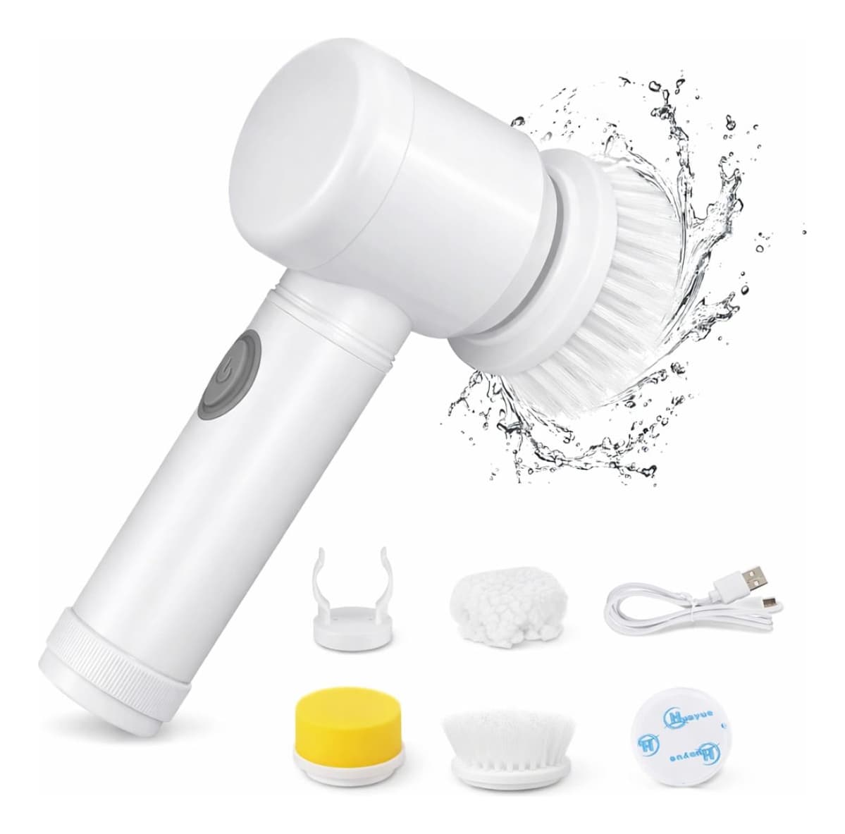 Eps-513 Escova Elétrica Para Limpeza Doméstica - Multiuso Branco