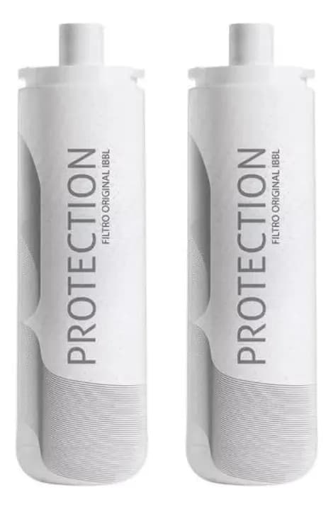 Kit 2 Filtro Refil Purificador De Água Ibbl Protection Cz+7 Cor Branco