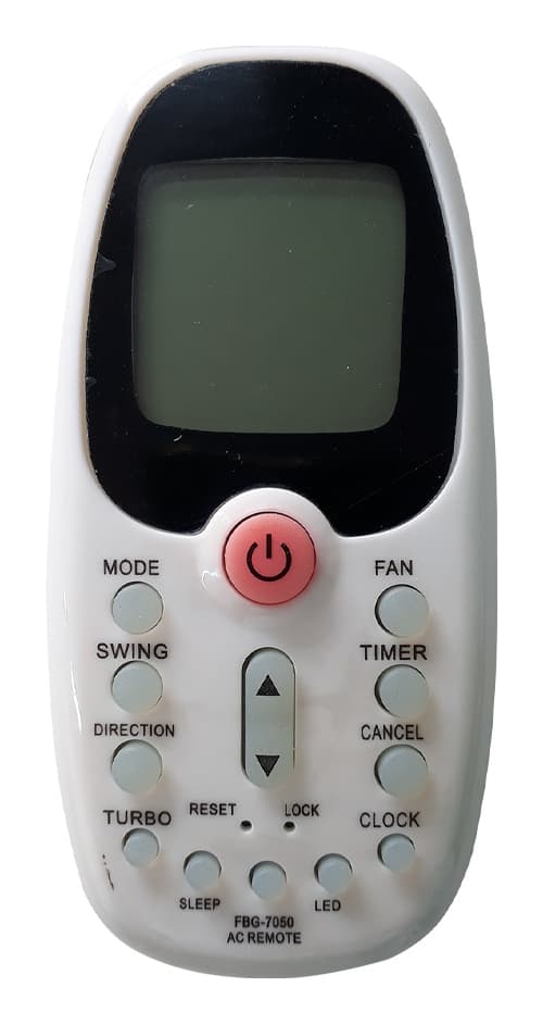 Controle Remoto Universal Lelong Branco Ar Condicionado Midea Komeco Comfee