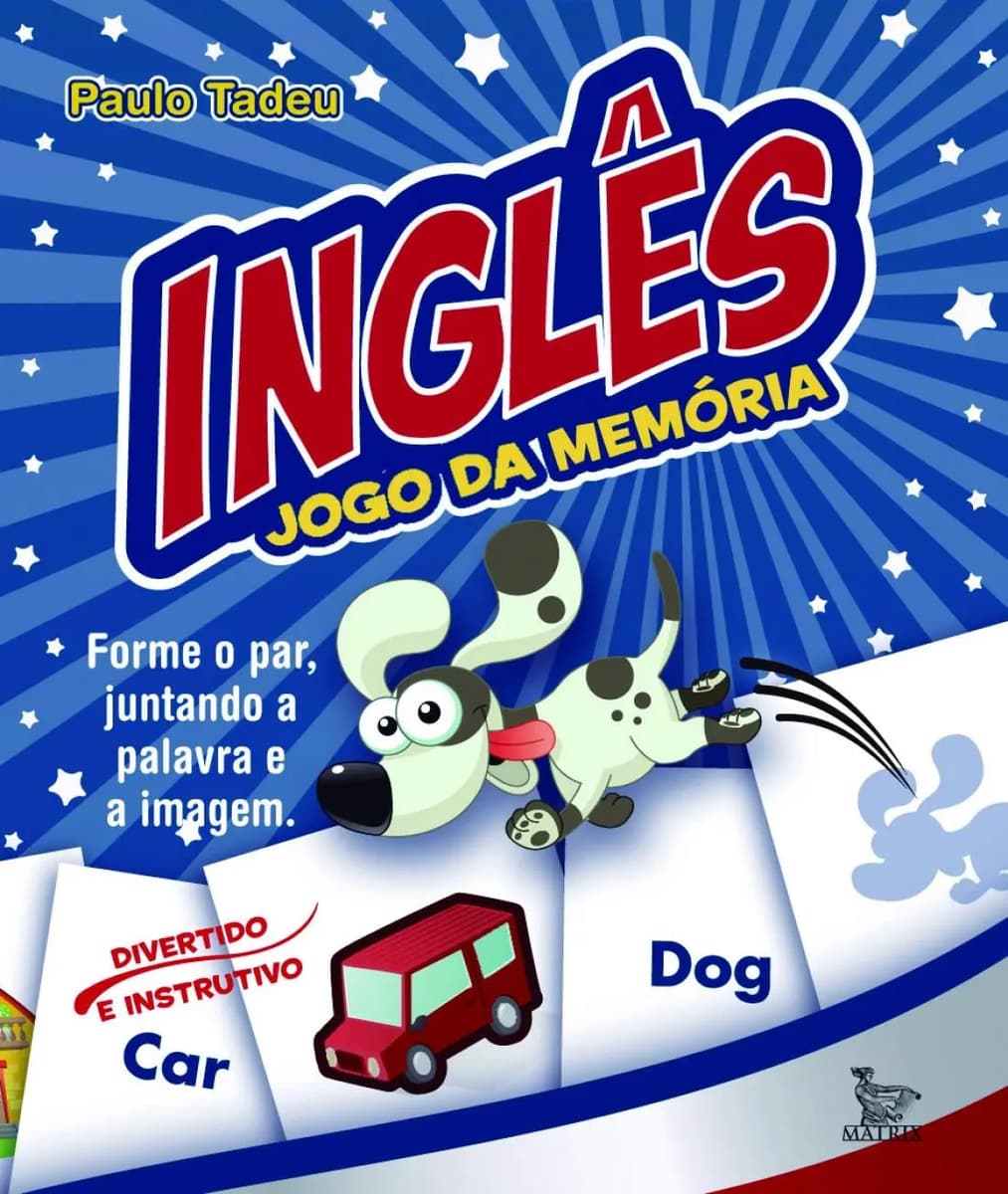 Inglês - jogo da memória - Tadeu, Paulo - Matrix