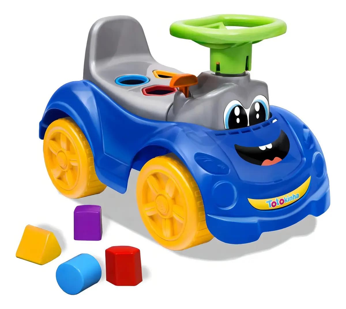 Andador Para Bebê Azul Menino Totokinha Sport - Cardoso Toys