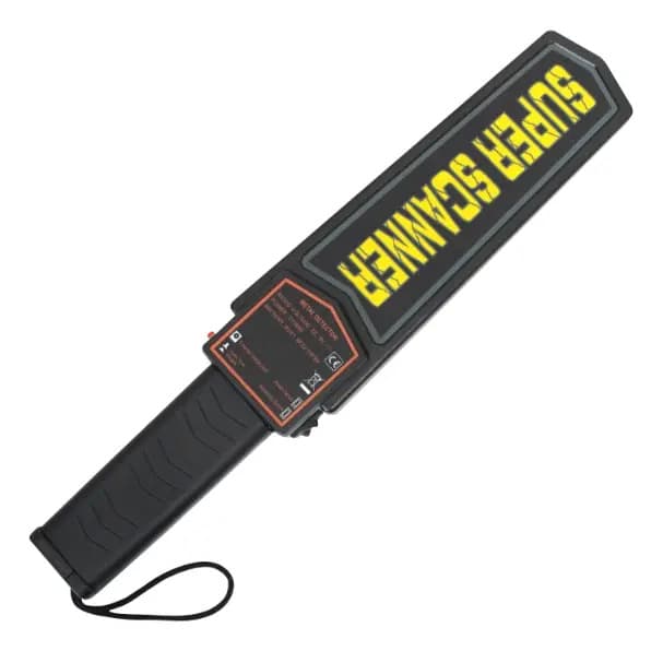 Detector De Metal Manual Portátil Importway Tx1001b Iwdm-006 Cor Cinza-escuro