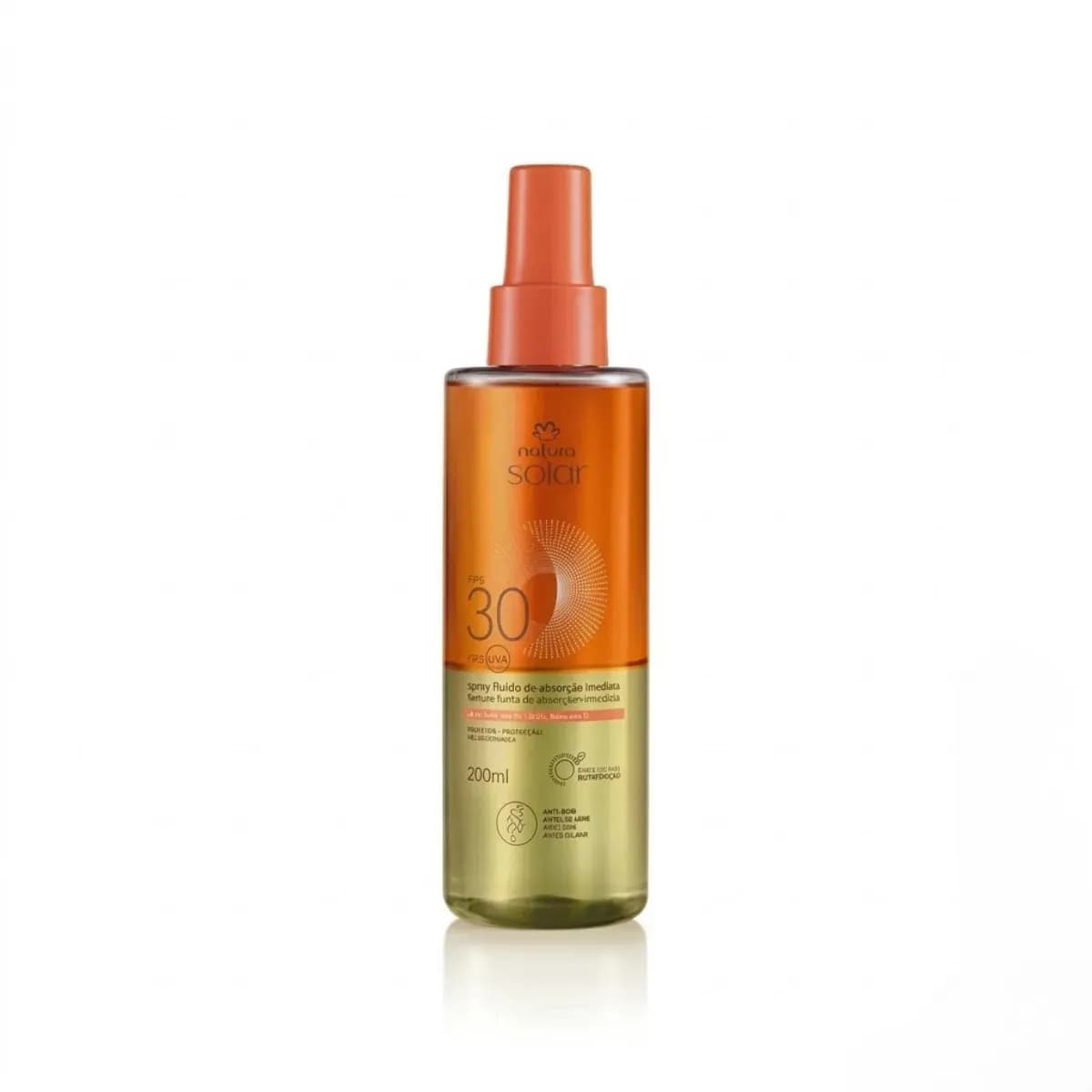 Protetor Solar Bifásico FPS30 Natura Solar 200ml