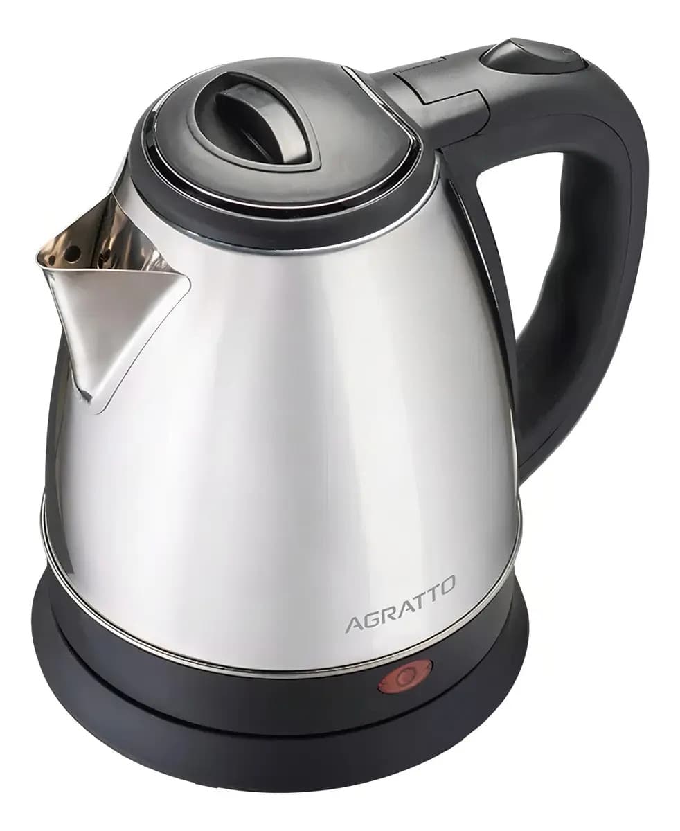 Chaleira Elétrica Agratto 1,8 Litros Inox Agratto
