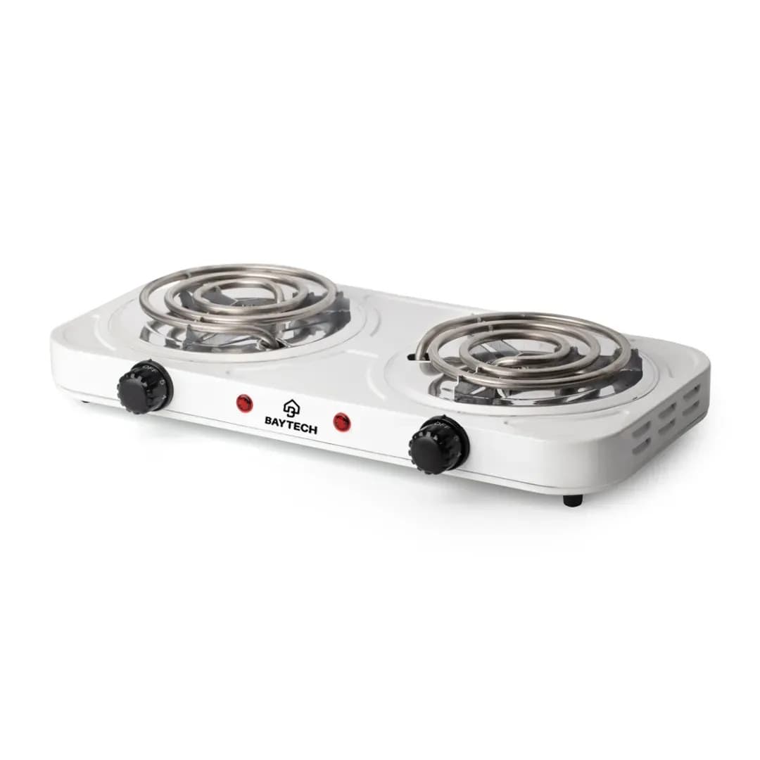 Fogão Cooktop Fogareiro Elétrico Portátil 2 Bocas 2000w