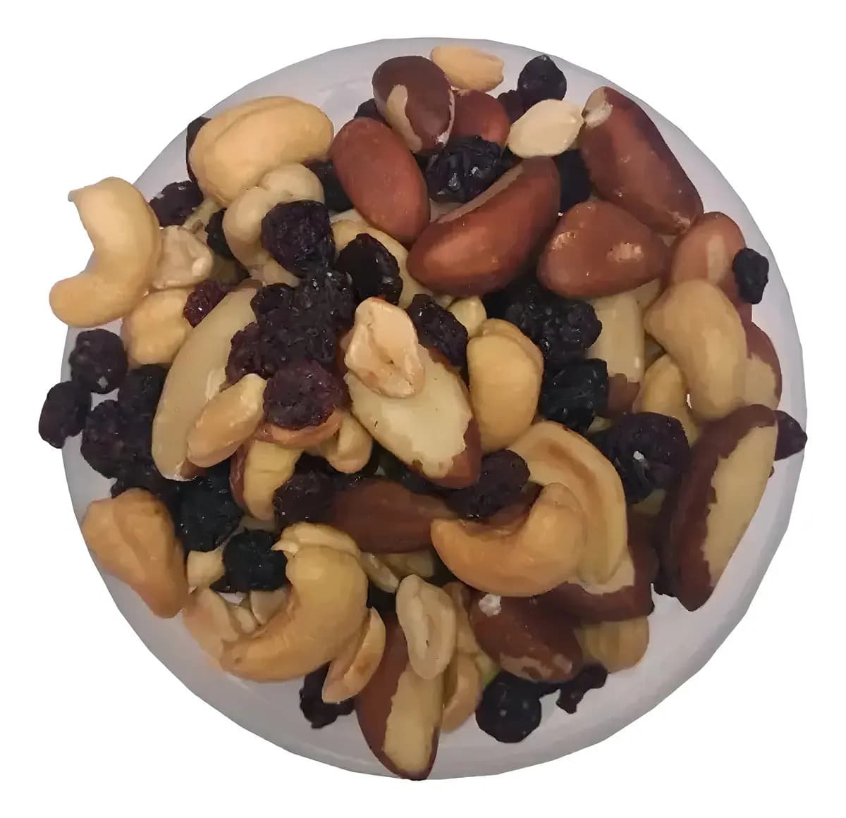 Mix De Castanha Nuts Caju Pará Amêndoas Nozes Uva Passas 1kg