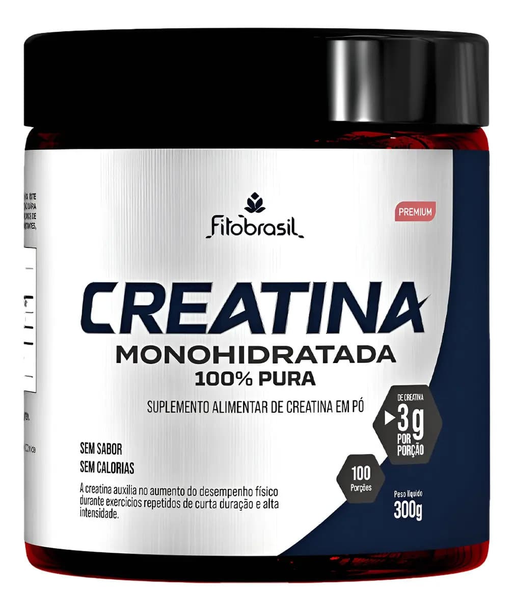 Suplemento en pó Fitobrasil Premium Creatina x 300g